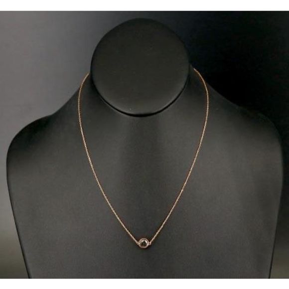 1.01 Ct Gorgeous 18k Gold Natural Mined Diamond Necklace, Amazing Price